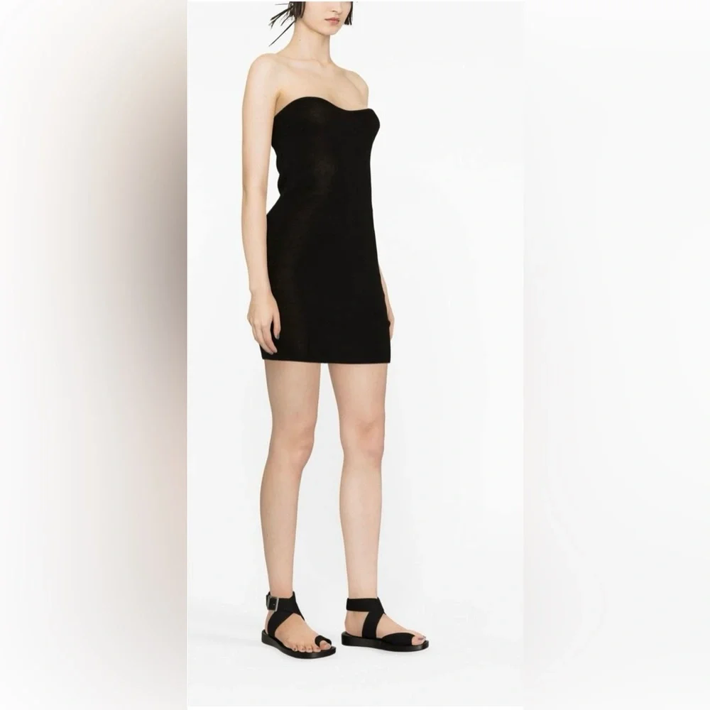 St. Agni knitted strapless mini dress - Picture 2 of 5